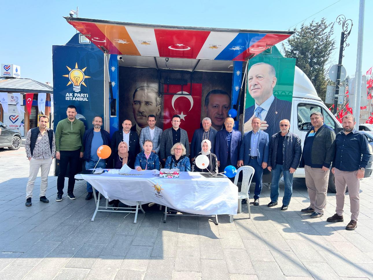 AK Noktalarımız Eyüpsultan'ın çeşitli bölgelerinde hizmet vermeye devam ediyor.