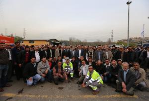 Temizlik İşleri Müdürlüğü’nden Başkan’a Veda Programı..