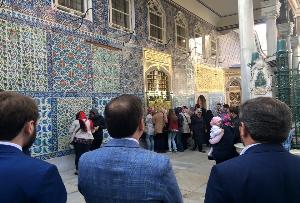 Eyüp Sultan Türbesi Ziyaretimizi Gerçekleştirdik.