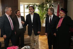 Beyoğlu Belediye Başkanımız Sn.Ahmet Misbah Demircan'ı makamında ziyaret..