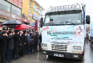 Eyüp’ten Halep’e Yürekleri Isıtan Yardım