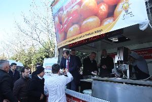 Veysel Karani Camiinde Lokma İkramımız